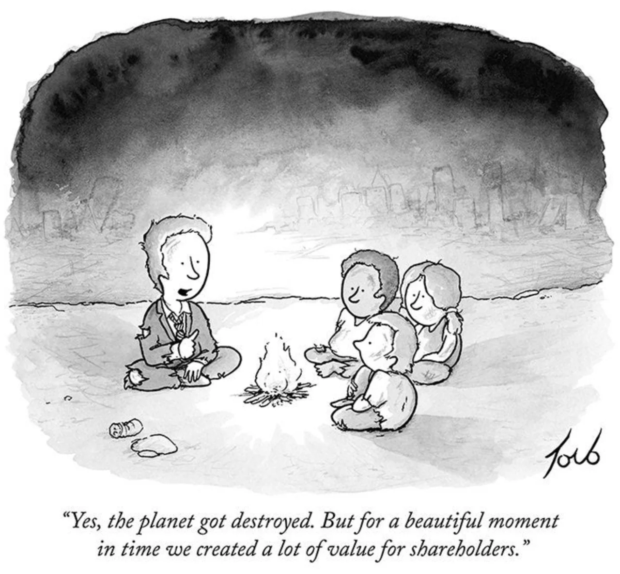 The planet got destroyer