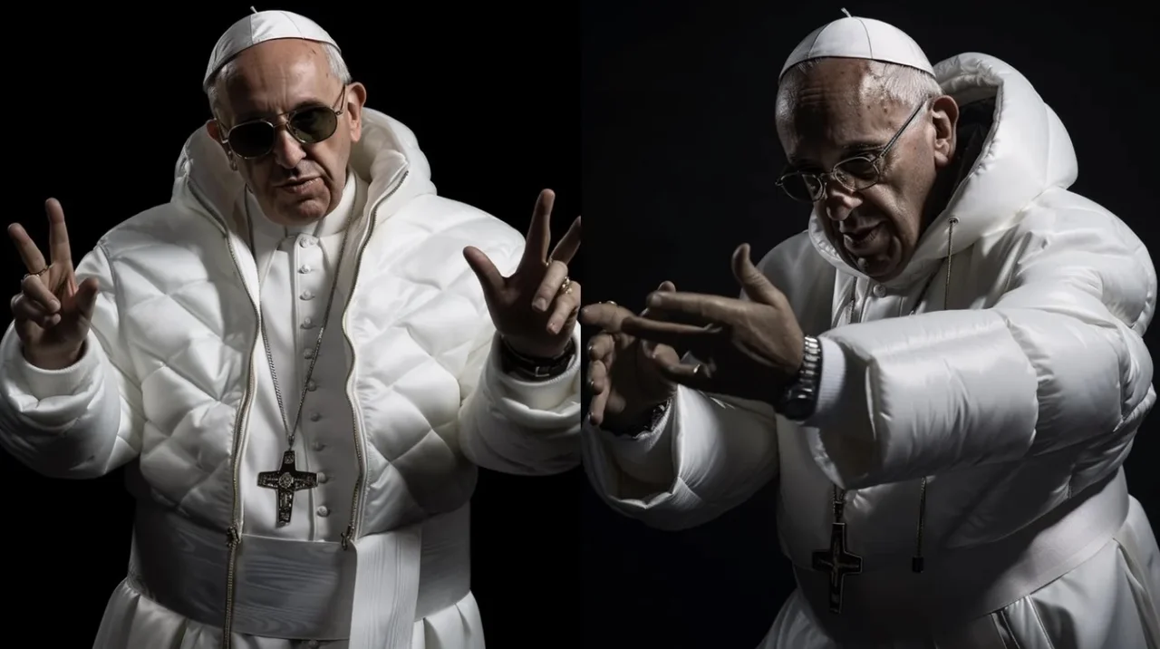 Le papen en Balenciaga